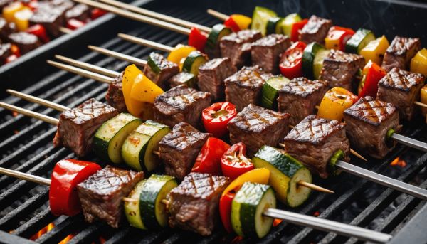 Brochettes marinées et plancha : le combo gagnant