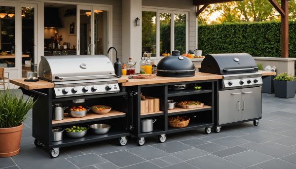 Quel chariot choisir pour installer sa plancha ?